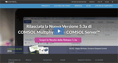 Desktop Screenshot of comsol.it