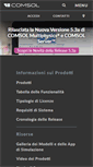 Mobile Screenshot of comsol.it