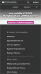 Mobile Screenshot of comsol.eu